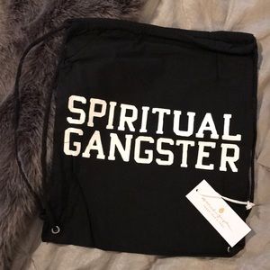 Spiritual Gangster Drawstring Bag